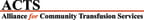 Logo for "THE ALLIANCE FOR COMMUNITY TRANSFUSION SERVICES LLC"