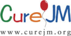 Logo for "CURE JM FOUNDATION"