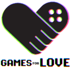 Logo for "Games For Love"