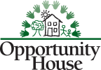 Logo for "OPPORTUNITY HOUSE"