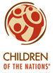 Logo for "CHILDREN OF THE NATIONS"
