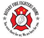 Logo for "ROTARY FIRE FIGHTERS HOME"