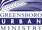 Logo for "GREENSBORO URBAN MINISTRY"