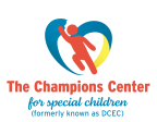Logo for "THE CHAMPIONS CENTER"