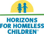 Logo for "HORIZONS FOR HOMELESS CHILDREN"
