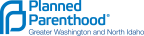 Logo for "PLANNED PARENTHOOD OF GREATER WASHINGTON AND NORTH IDAHO"
