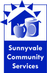 Logo for "SUNNYVALE COMMUNITY SERVICES"