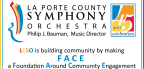 Logo for "LAPORTE COUNTY SYMPHONY ORCHESTRA INC"