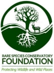 Logo for "Rare Species Conservatory Foundation"