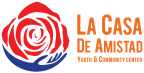 Logo for "LA CASA DE AMISTAD INC"