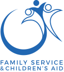 Logo for "Family Service and Childrens Aid"