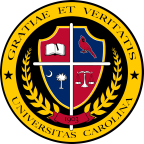 Logo for "CAROLINA UNIVERSITY"