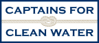 Logo for "CAPTAINS FOR CLEAN WATER INC"