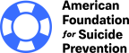Logo for "AMERICAN FOUNDATION FOR SUICIDE PREVENTION"