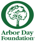 Logo for "NATIONAL ARBOR DAY FOUNDATION"