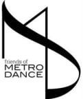 Logo for "FRIENDS OF METRO DANCE"