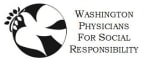 Logo for "Washington Physicians for Social Responsibility"