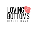 Logo for "LOVING BOTTOMS DIAPER BANK"