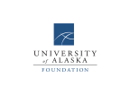 Logo for "UNIVERSITY OF ALASKA FOUNDATION"