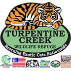 Logo for "TURPENTINE CREEK FOUNDATION INC"
