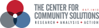 Logo for "THE CENTER FOR COMMUNITY SOLUTIONS"
