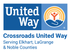 Logo for "CROSSROADS UNITED WAY INC"
