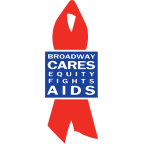 Logo for "BROADWAY CARESEQUITY FIGHTS AIDS INC"
