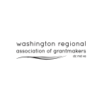 Logo for "WASHINGTON REGIONAL ASSOCIATION OF GRANTMAKERS"