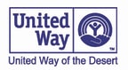 Logo for "United Way of the Desert"
