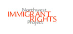 Logo for "NORTHWEST IMMIGRANT RIGHTS PROJECT"