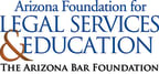 Logo for "ARIZONA FOUNDATION FOR LEGAL SERVICES & EDUCATION"