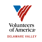 Logo for "Volunteers of America Delaware Valley"