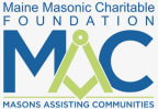 Logo for "THE MASONIC CHARITABLE FOUNDATION OF THE GRAND LODGE OF MAINE"