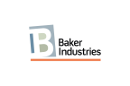 Logo for "BAKER INDUSTRIES INC"