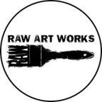 Logo for "RAW ART WORKS, INC."