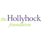 Logo for "The Hollyhock Foundation"
