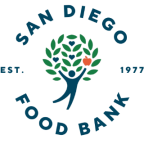 Logo for "JACOBS & CUSHMAN SAN DIEGO FOOD BANK"