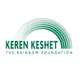 Logo for "KEREN KESHET - THE RAINBOW FOUNDATION"