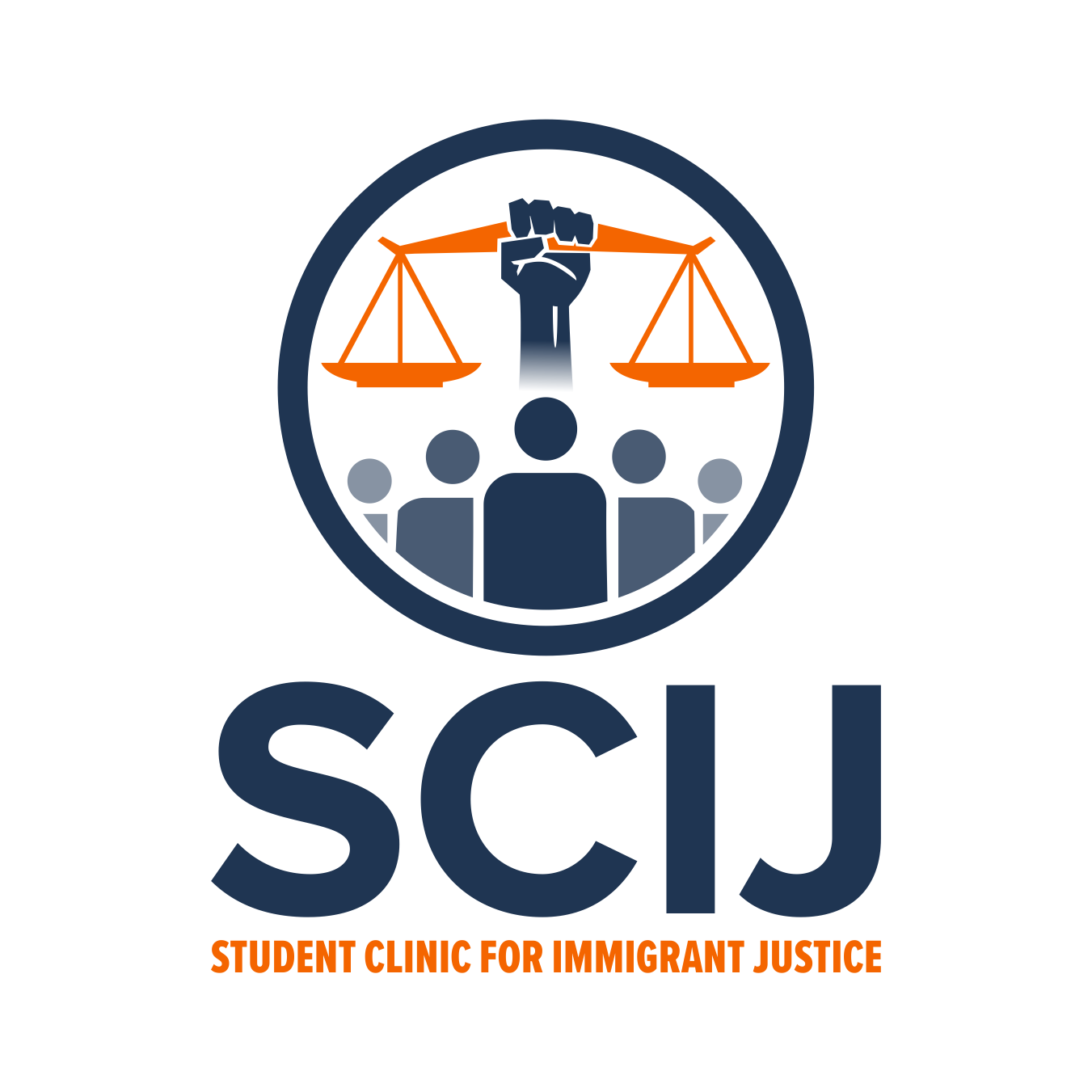 Logo for "Student Clinic for Immigrant Justice, Inc."