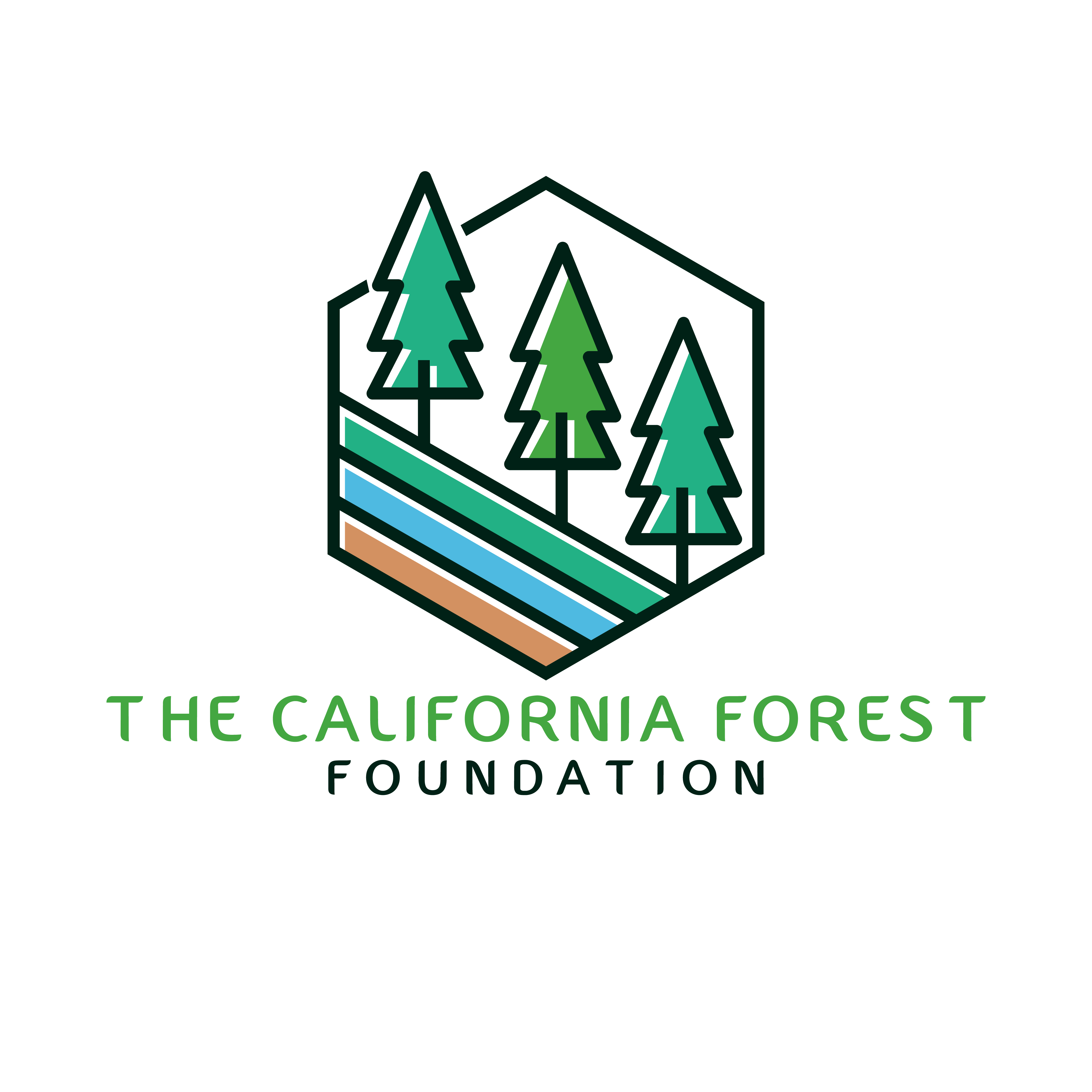 Logo for "THE CALIFORNIA FOREST FOUNDATION"