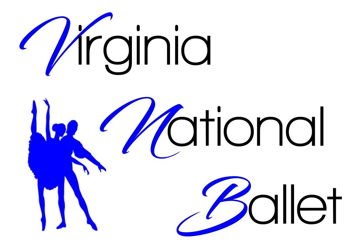 Logo for "VIRGINIA NATIONAL BALLET"