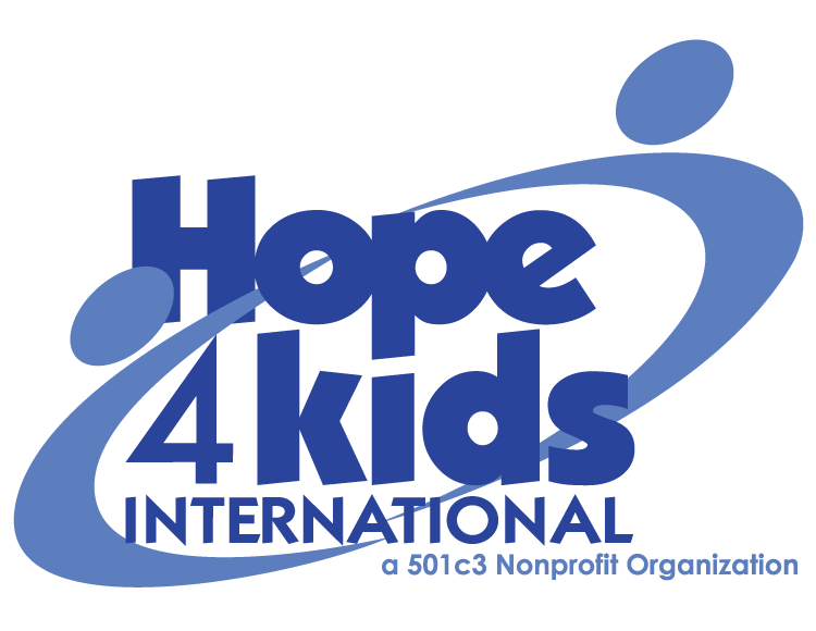 Logo for "HOPE 4 KIDS INTERNATIONAL"