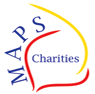Logo for "MAPS Charities"