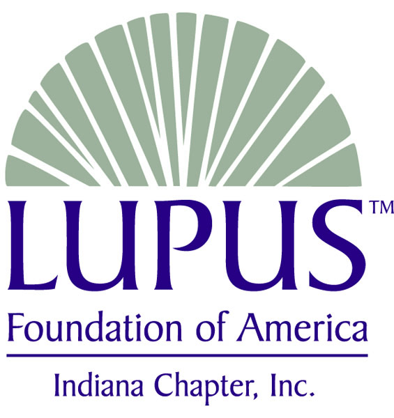 Logo for "LUPUS FOUNDATION OF AMERICA - INDIANA CHAPTER"
