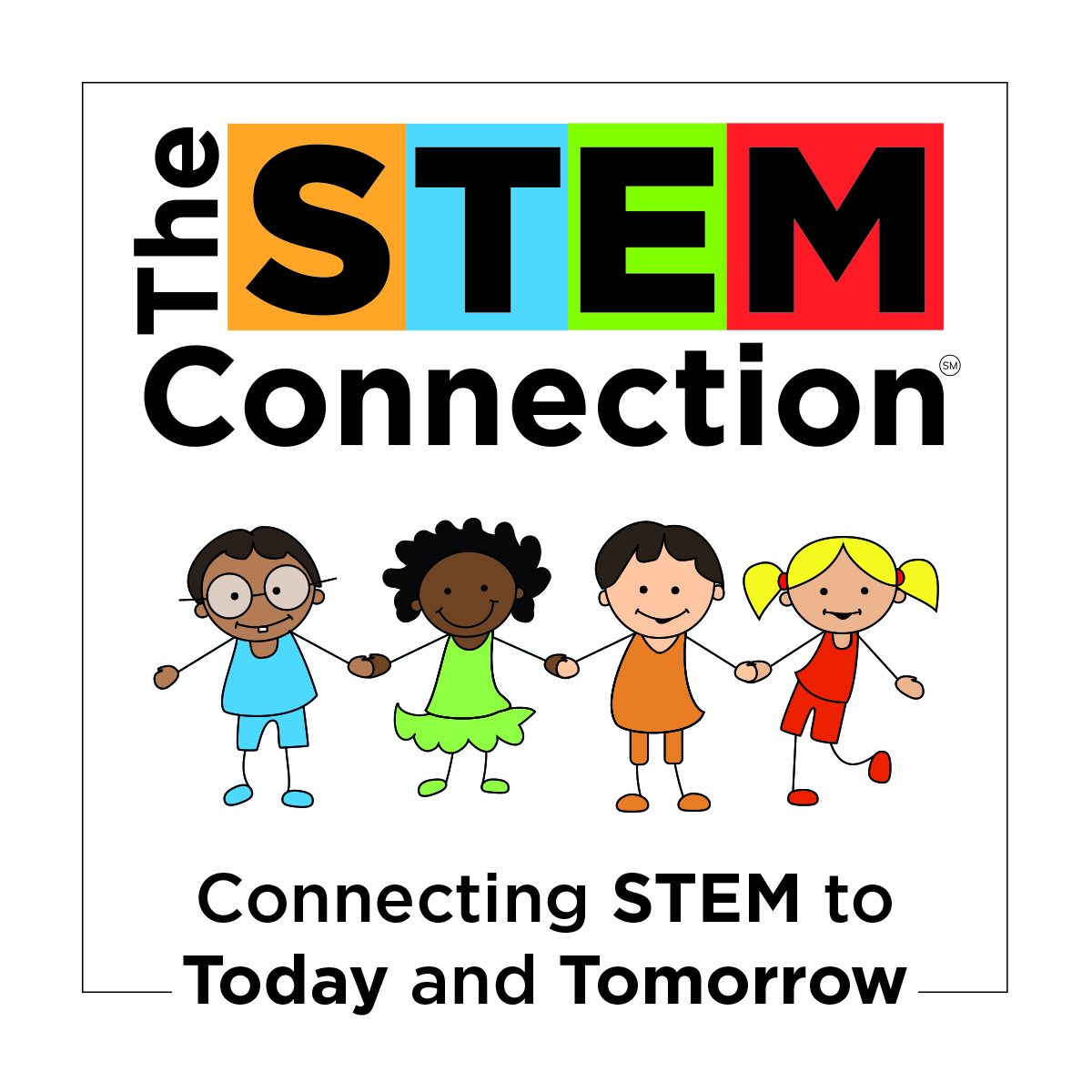 Logo for "THE STEM CONNECTION"