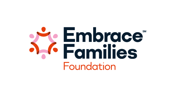 Logo for "EMBRACE FAMILIES FOUNDATION INC"