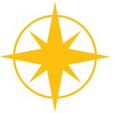 Logo for "COMPASS MARK"
