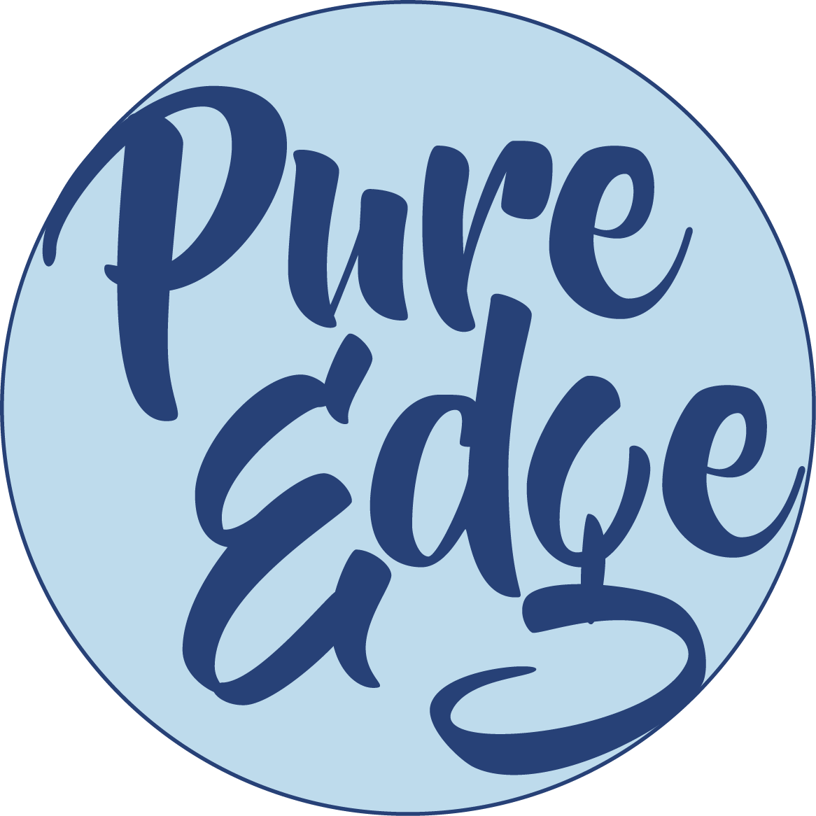 Logo for "Pure Edge Inc"