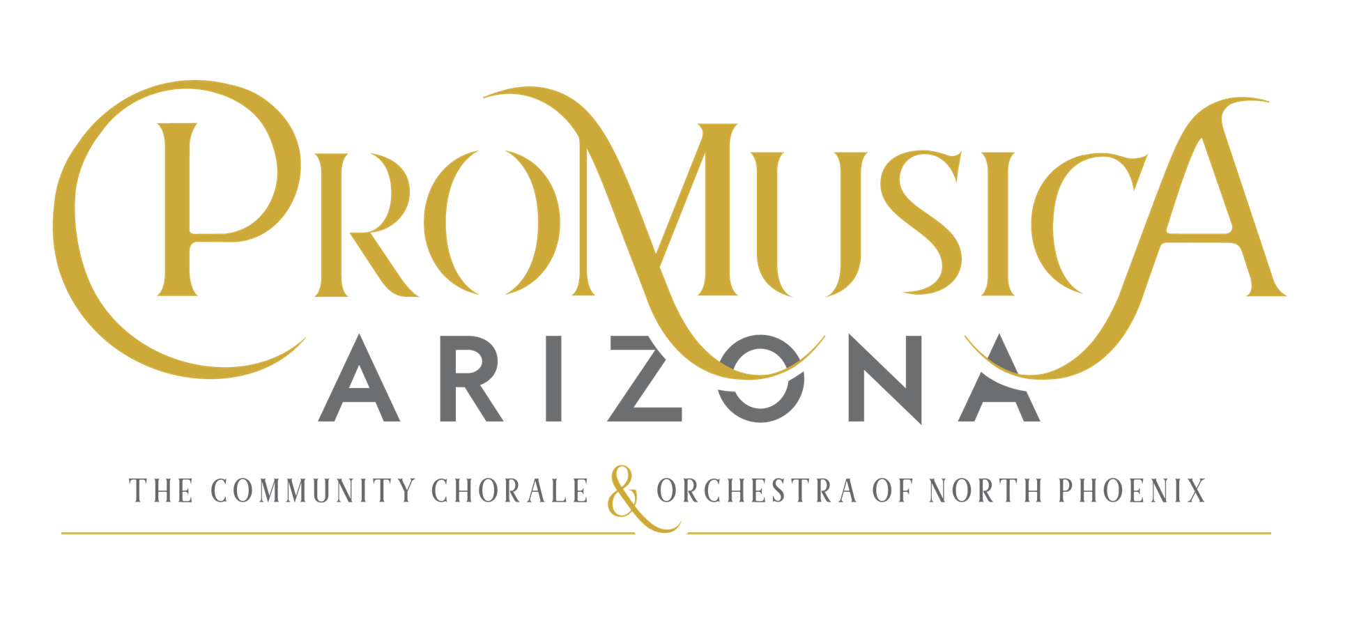 Logo for "Promusica Arizona Chorale & Orchestra"