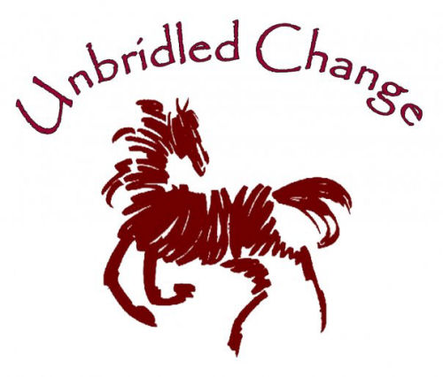 Logo for "UNBRIDLED CHANGE"